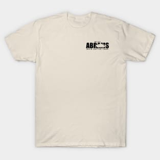 M1A2 Abrams Tank (Small logo) T-Shirt